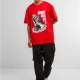 MJG Heavy Oversized Tee - Pray for you cityred XXL