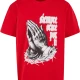 MJG Heavy Oversized Tee - Pray for you cityred XXL