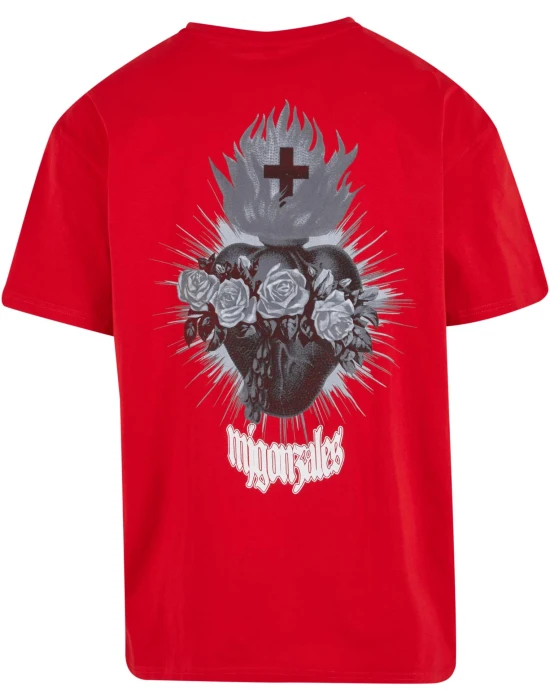 MJG Heavy Oversized Tee - Pray for you cityred XXL