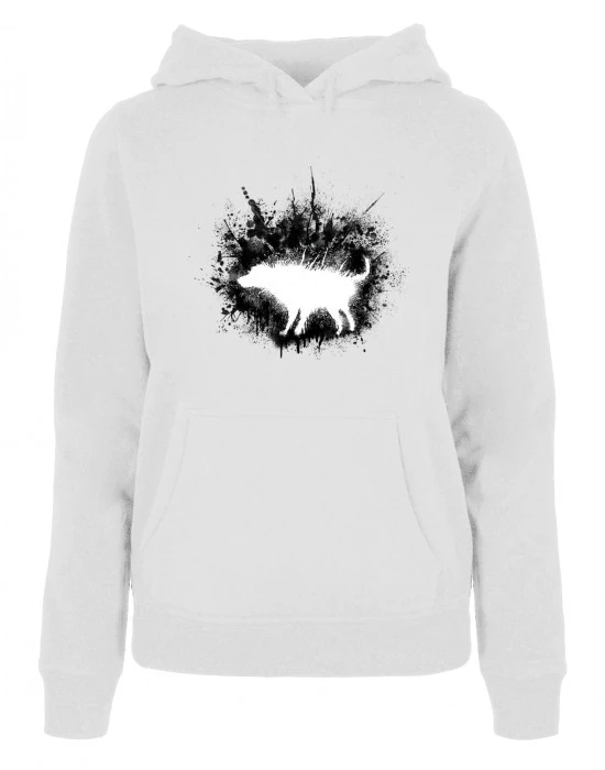 Ladies Dirty Dog Hoody white XXL