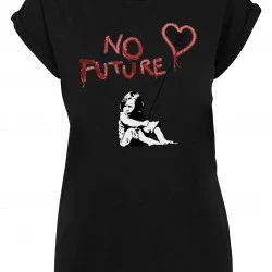 Тениска Ladies No Future T-Shirt black XXL