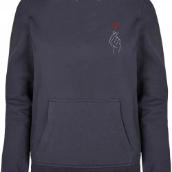Ladies K Heart Basic Hoody navy XXL