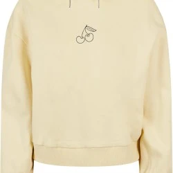 Ladies Cherry Organic Oversized Hoody softyellow XXL