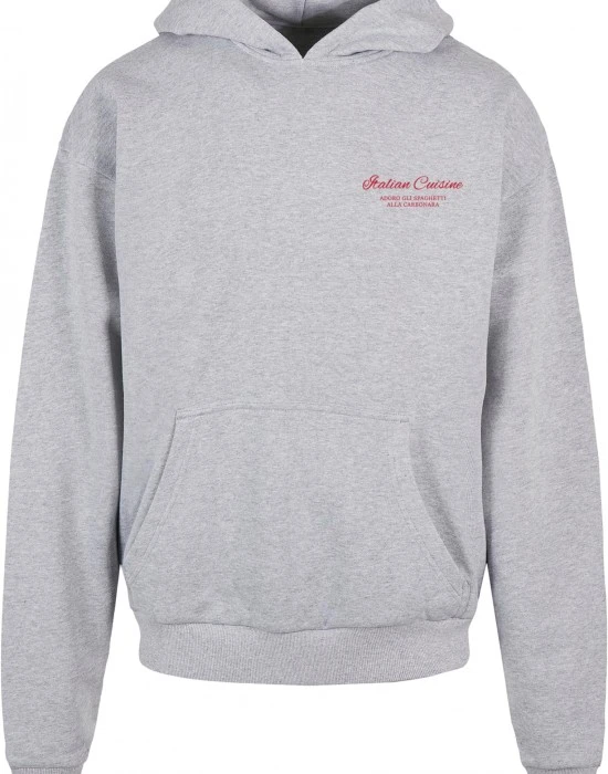Al Dente Per Favore Oversized Hoody grey XXL