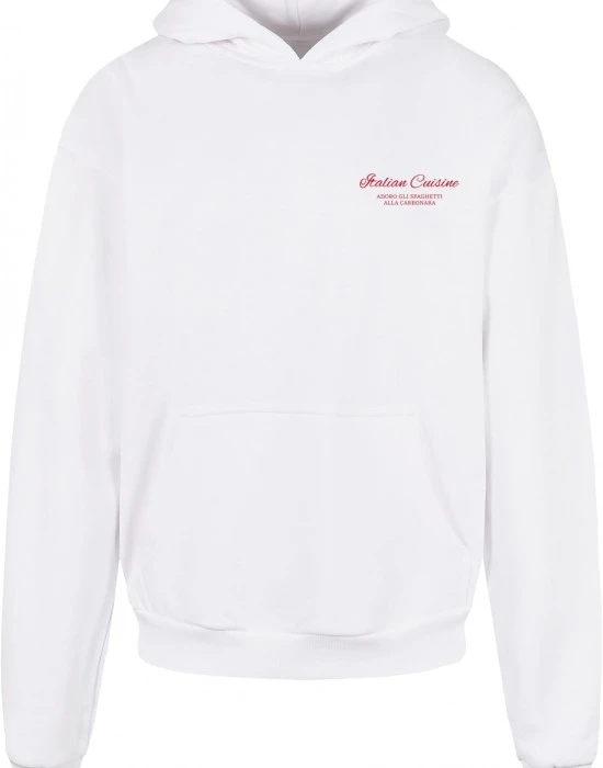Al Dente Per Favore Oversized Hoody white XXL