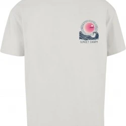 Тениска Sunset Charm Oversized T-shirt lightasphalt XXL