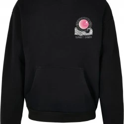 Sunset Charm Oversized Hoody black XXL