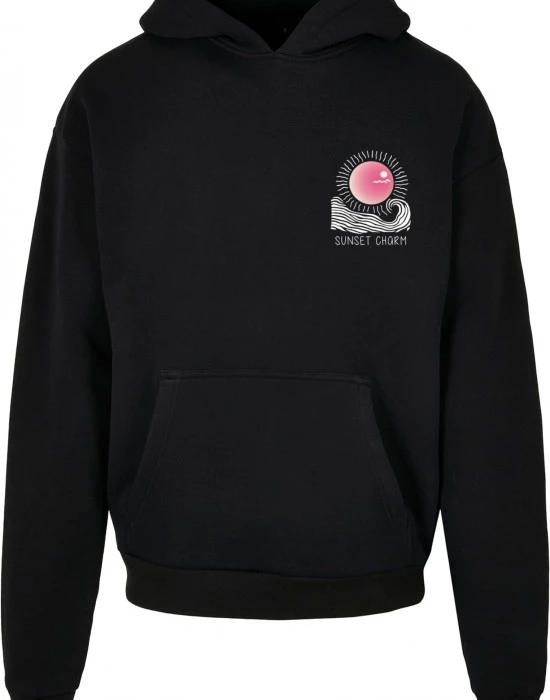 Sunset Charm Oversized Hoody black XXL