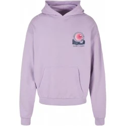 Sunset Charm Oversized Hoody lilac XXL