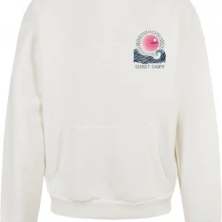 Sunset Charm Oversized Hoody ready for dye XXL