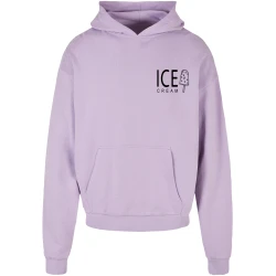 Ice Cream Oversized Hoody lilac XXL