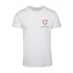 Тениска Merchcode Football - Hungaria T-shirt white XXL