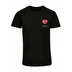 Тениска Merchcode Football - Turkey T-shirt black XXL