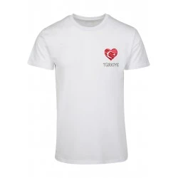 Тениска Merchcode Football - Turkey T-shirt white XXL