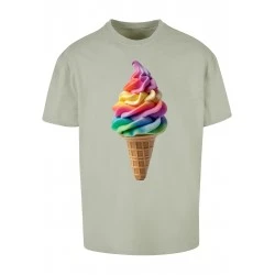 Тениска Pride Scoops Heavy Oversized T-shirt softsalvia XXL