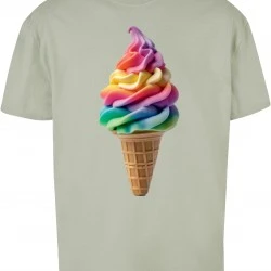 Тениска Pride Scoops Heavy Oversized T-shirt softsalvia XXL