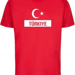 Тениска Merchcode Football - Turkey T-Shirt 2 cityred XXL