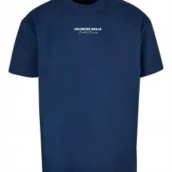 Тениска Unlimited Skills T-Shirt darkblue XXL