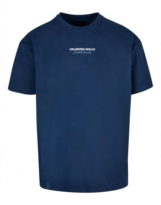 Тениска Unlimited Skills T-Shirt darkblue XXL