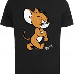 Тениска Tom & Jerry - Angry Mouse T-Shirt black XXL