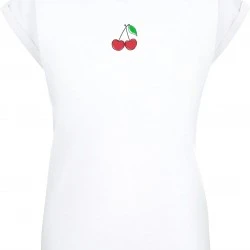Тениска Ladies Summer - Sweet Cherry T-Shirt white XXL
