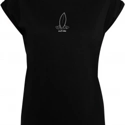 Тениска Ladies Summer - Surf Vibes T-Shirt black XXL