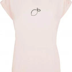 Тениска Ladies Summer - Lemon T-Shirt pink XXL