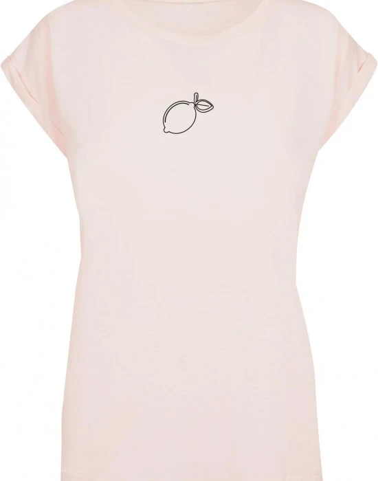 Тениска Ladies Summer - Lemon T-Shirt pink XXL