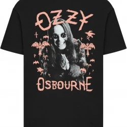 Тениска Ozzy Osbourne - Pink Bat T-Shirt black XXL