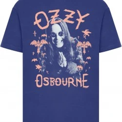Тениска Ozzy Osbourne - Pink Bat T-Shirt light navy XXL