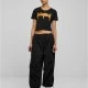 Тениска Badgirls Cropped Tee black XXL