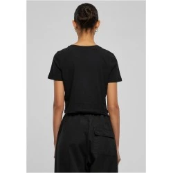 Тениска Badgirls Cropped Tee black XXL