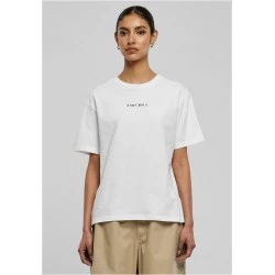 Тениска I Don't Give A Tee white XXL