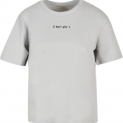Тениска I Don't Give A Tee lightasphalt XXL