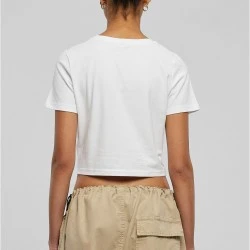 Тениска Peaches Cropped Tee white XXL