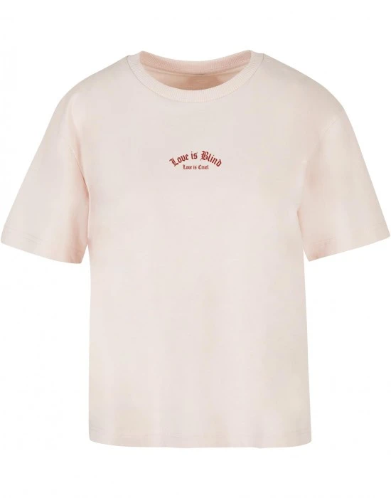 Тениска Love Is Blind Love Is Cruel Tee pink XXL