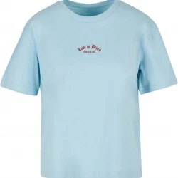 Тениска Love Is Blind Love Is Cruel Tee oceanblue XXL