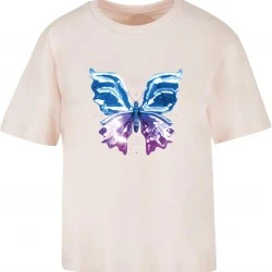 Тениска Chromed Butterfly Tee pink XXL