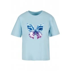 Тениска Chromed Butterfly Tee oceanblue XXL