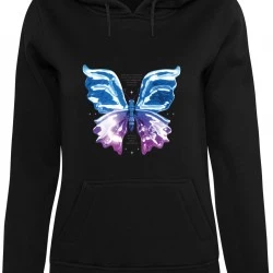 Суичър Chromed Butterfly Hoody black XXL
