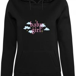 Суичър Baby Girl Hoody black XXL