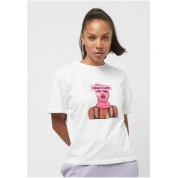 Тениска I Don't Care Tee  white XXL