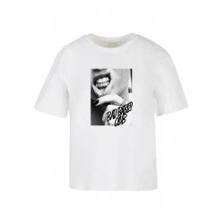 Тениска Lip Tattoo Tee white XXL