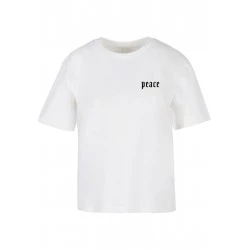 Тениска Girls Peace Hand Tee white XXL