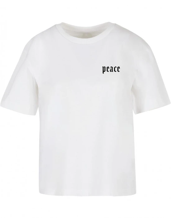 Тениска Girls Peace Hand Tee white XXL
