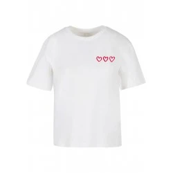 Тениска Three In A Row Tee white XXL