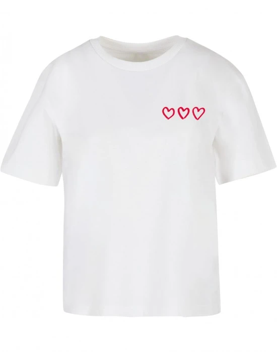 Тениска Three In A Row Tee white XXL