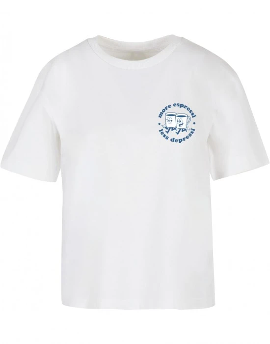 Тениска Daily Espresso Tee white XXL