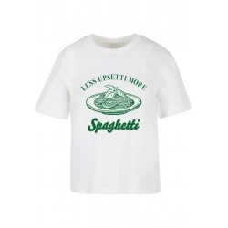 Тениска Less Upsetti Tee white XXL