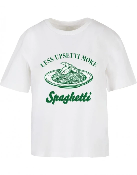 Тениска Less Upsetti Tee white XXL